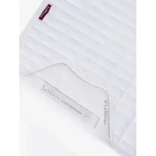 Lemieux Self-Cool Dressage Square Arctic White-Dressage Saddle Pads-Lemieux-Large-White-Horsey Shopping