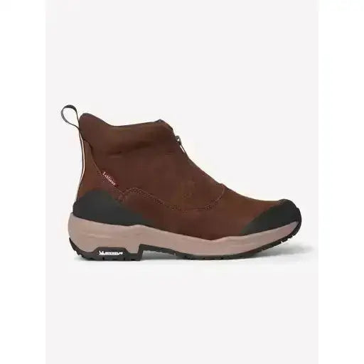Lemieux Trex Waterproof Zip Boots Brown-Short Yard Boots-Lemieux-UK4-Brown-Horsey Shopping