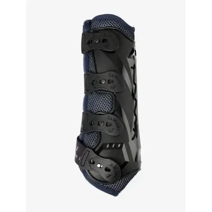 Lemieux Ultra Mesh Snug Boots Hind Dark Navy-Tendon Boots-Lemieux-Medium-Dark Navy-Horsey Shopping