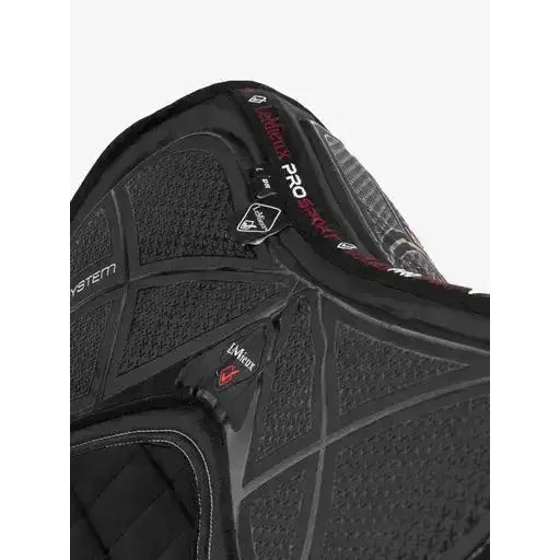 Lemieux X-Grip Twin Sided Dressage Square Black-Dressage Saddle Pads-Lemieux-Large-Black-Horsey Shopping