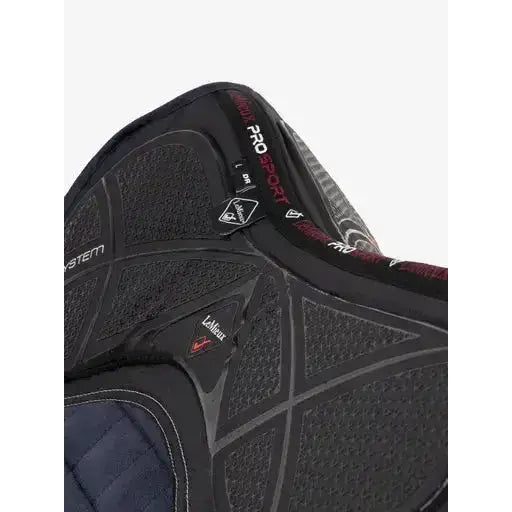 Lemieux X-Grip Twin Sided Dressage Square Navy-Dressage Saddle Pads-Lemieux-Large-Navy-Horsey Shopping