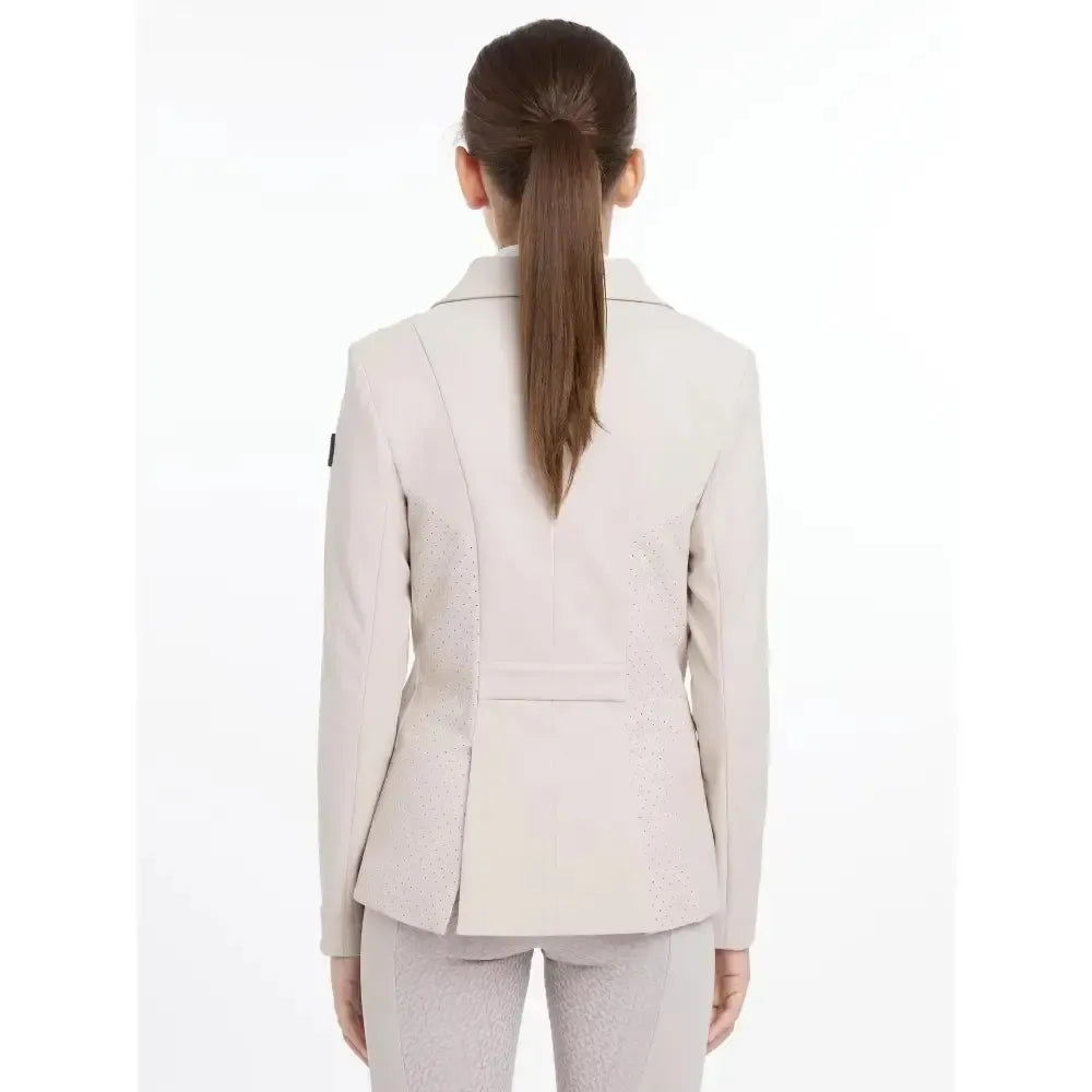 Lemieux Young Rider Kennedy Show Jacket Stone-Show Jackets-Lemieux-Stone-7-8 years-Horsey Shopping