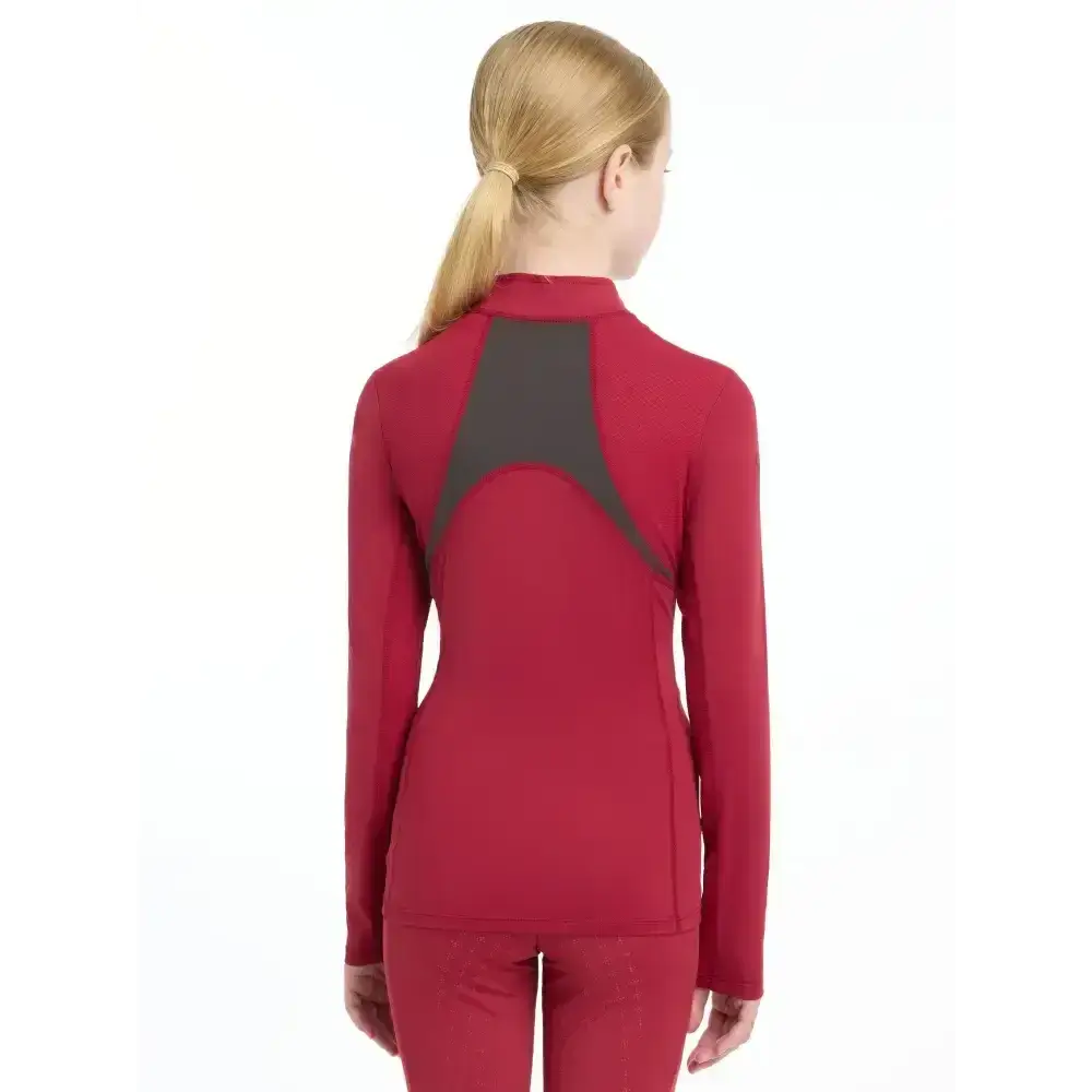 Lemieux Young Rider Mia Mesh Base Layer Ember-Base Layers-Lemieux-7-8 years-Ember-Horsey Shopping