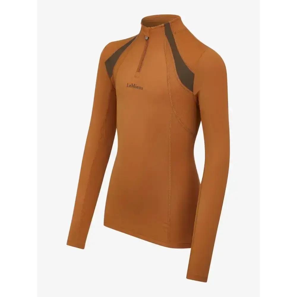 Lemieux Young Rider Mia Mesh Base Layer Ginger-Base Layers-Lemieux-7-8 years-Ginger-Horsey Shopping