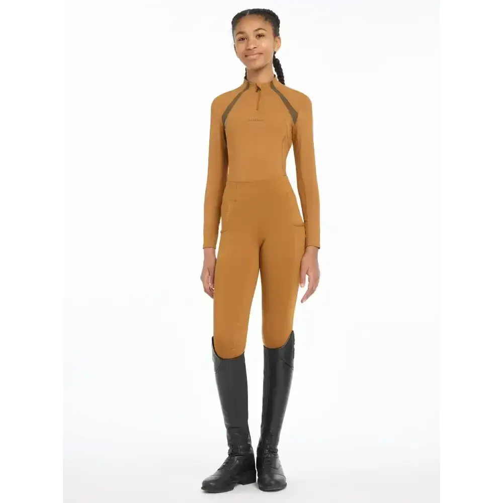 Lemieux Young Rider Mia Mesh Base Layer Ginger-Base Layers-Lemieux-7-8 years-Ginger-Horsey Shopping