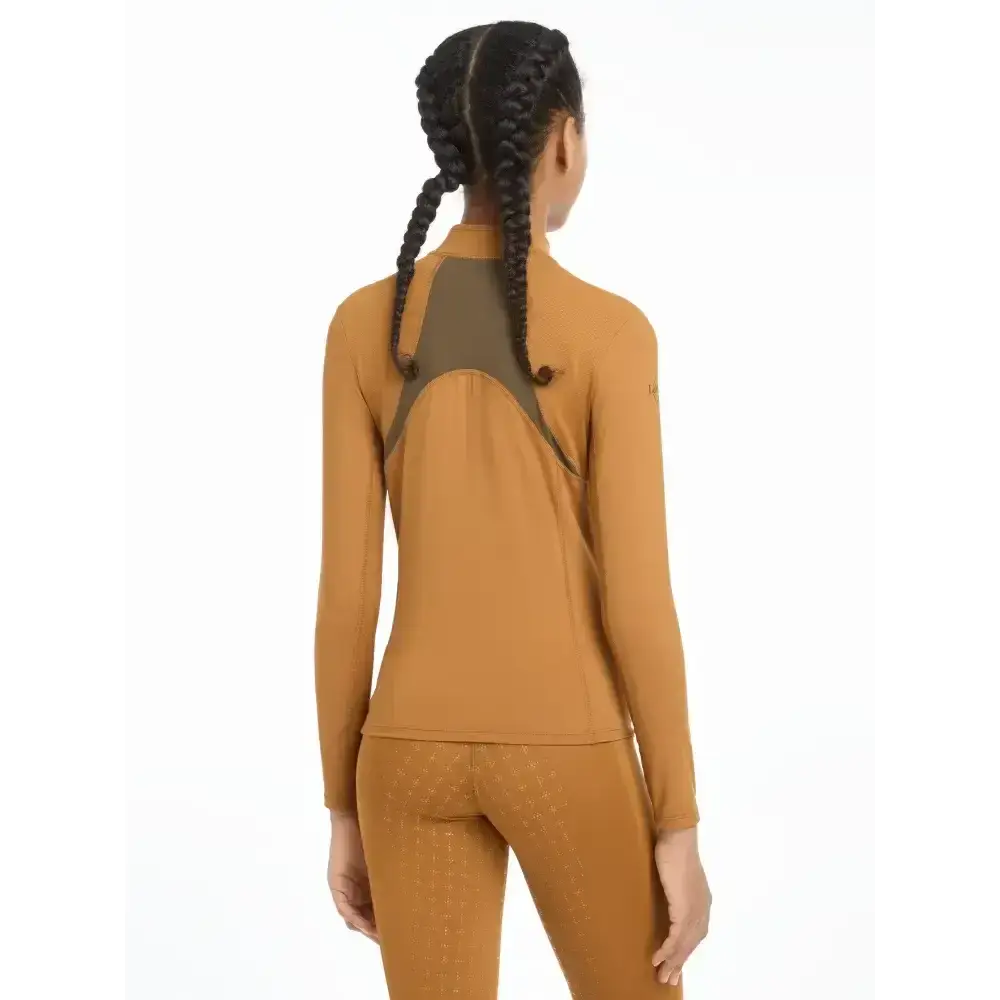 Lemieux Young Rider Mia Mesh Base Layer Ginger-Base Layers-Lemieux-7-8 years-Ginger-Horsey Shopping