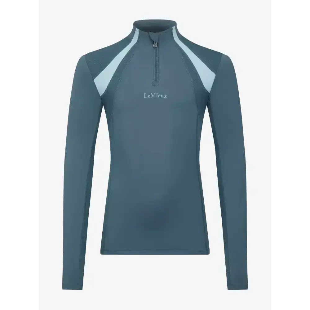 Lemieux Young Rider Mia Mesh Base Layer Petrol-Base Layers-Lemieux-7-8 years-Petrol-Horsey Shopping
