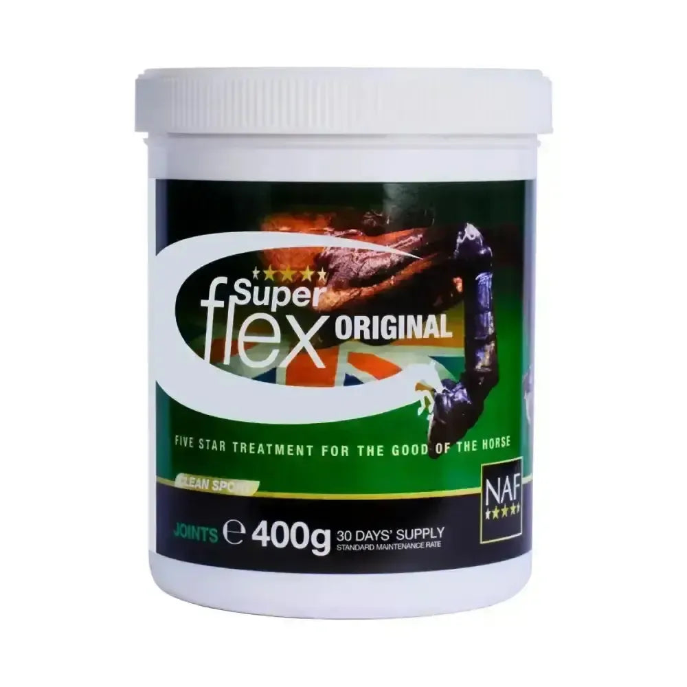 NAF Five Star Superflex Powder For Horses-Equine Joint Supplements-NAF-400g-Horsey Shopping