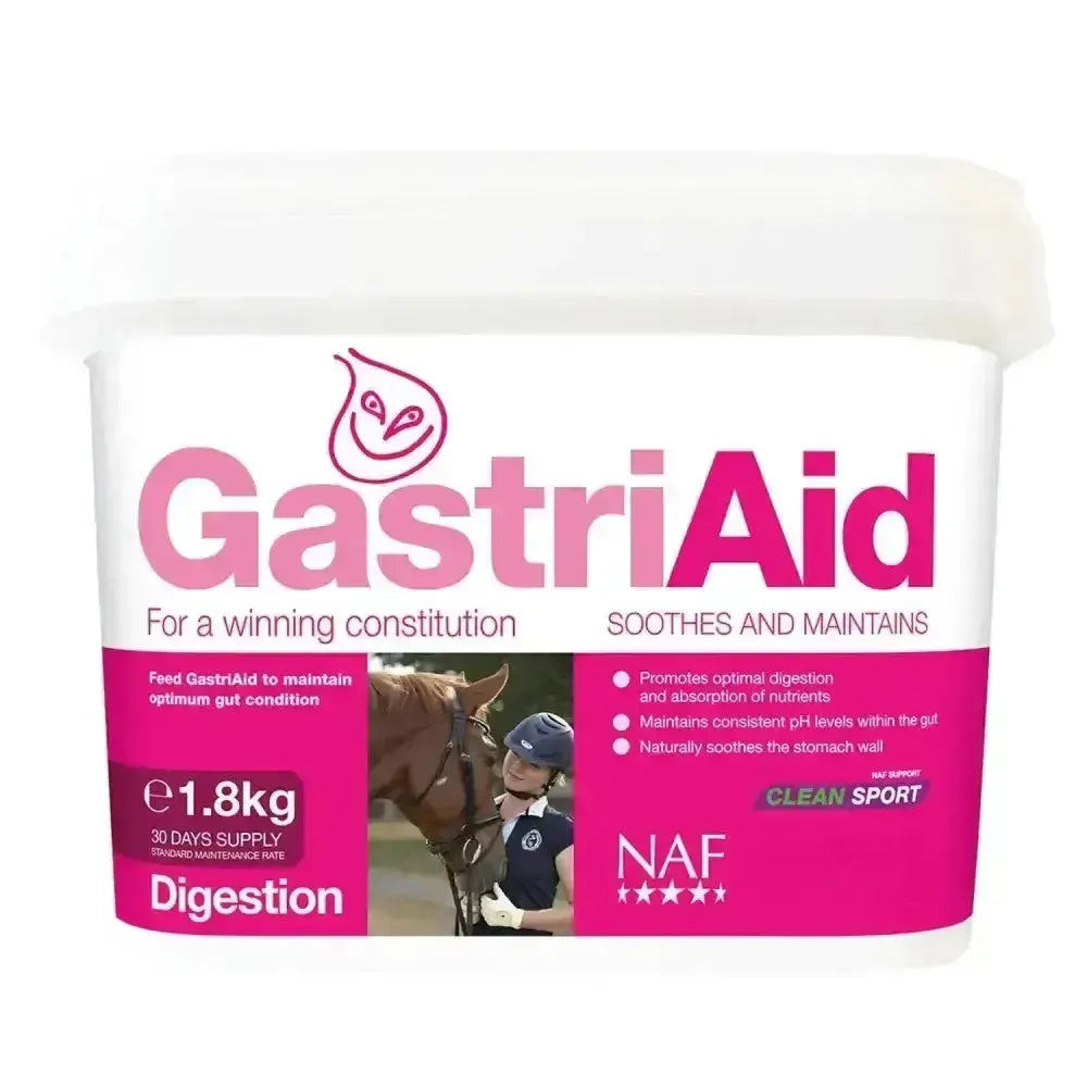 NAF GastriAid-Gut Supplements For Horses-NAF-1.8Kg-Horsey Shopping