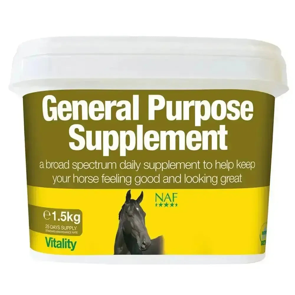 NAF General Purpose Supplement Powder-Horse Supplements-NAF-1.5kg-Horsey Shopping