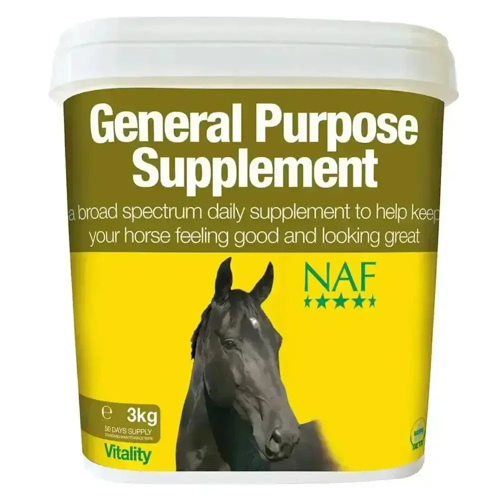 NAF General Purpose Supplement Powder-Horse Supplements-NAF-3kg-Horsey Shopping