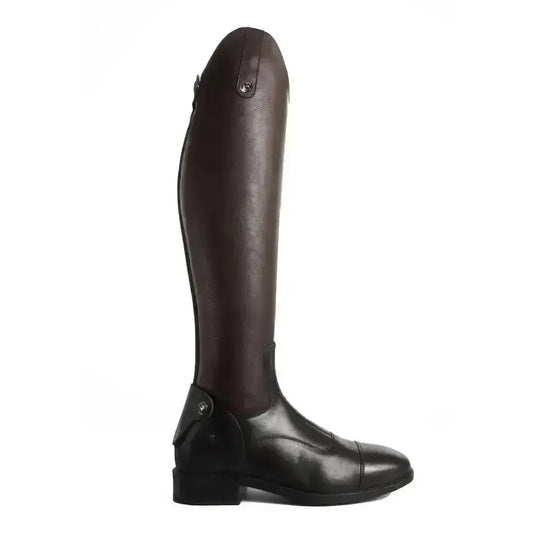 Brogini Casperia V2 Long Plain Front Brown Riding Boots-Long Riding Boots-Brogini Footwear-36 EU / 3.5-0-Horsey Shopping