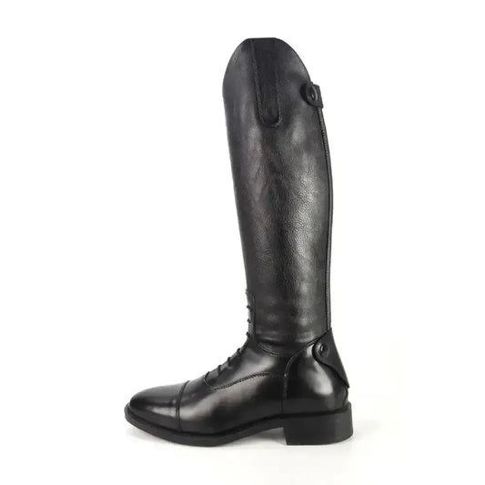 Brogini KB44 Kids Como Piccino Riding Boot-Long Riding Boots-Brogini Footwear-BLACK-31 EU / 12-STANDARD-Horsey Shopping
