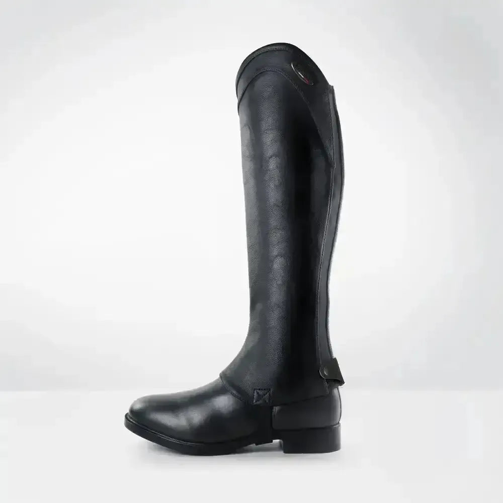Brogini Marconia Easy-Care Gaiters Black-Chaps & Gaiters-Brogini Footwear-Large-Black-Horsey Shopping