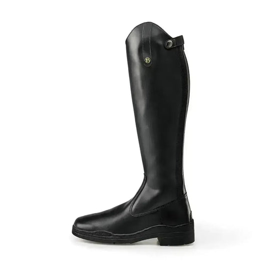 Brogini Modena Synthetic Long Black Riding Boots-Long Riding Boots-Brogini Footwear-36 EU / 3.5-WIDE-Horsey Shopping