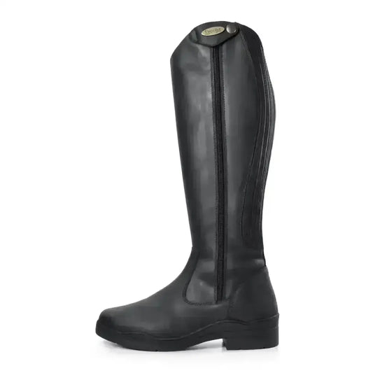 Brogini Monte Cervino Winter Country Boots Black-Long Riding Boots-Brogini Footwear-(3.5) 36-Black-Horsey Shopping
