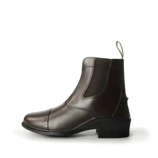 Brogini Tivoli Paddock Boots Short Riding Boots-Short Riding Boots-Brogini Footwear-BROWN-36 EU / 3.5-Horsey Shopping