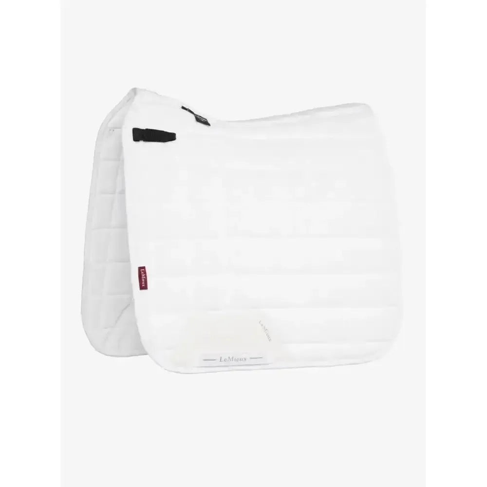 Lemieux 3D Mesh Self-Cool Dressage Square White-Dressage Saddle Pads-Lemieux-White-Large-Horsey Shopping