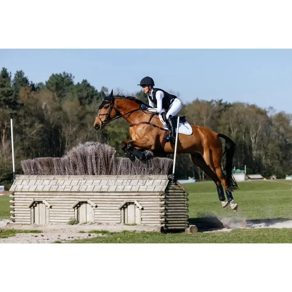 Lemieux 3D Mesh Self-Cool Eurojump Square White-Saddle Pads-Lemieux-White-Small/Medium-Horsey Shopping
