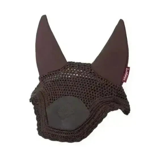 Lemieux Acoustic Pro Fly Hood Brown-Horse Ear Bonnets-Lemieux-Brown-Medium-Horsey Shopping