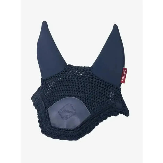 Lemieux Acoustic Pro Fly Hood Navy-Horse Ear Bonnets-Lemieux-Navy-Medium-Horsey Shopping