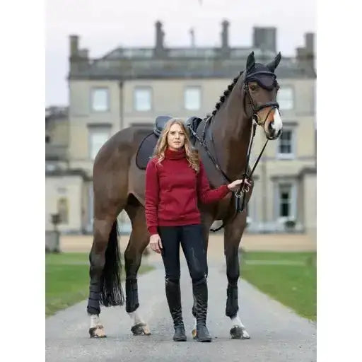 Lemieux Adele Funnel Neck Sweat Ember-Jumpers-Lemieux-UK 6-Ember-Horsey Shopping