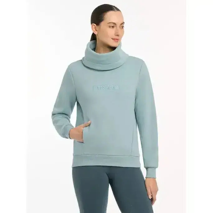 Lemieux Adele Funnel Neck Sweat Glacier-Jumpers-Lemieux-UK 6-Glacier-Horsey Shopping