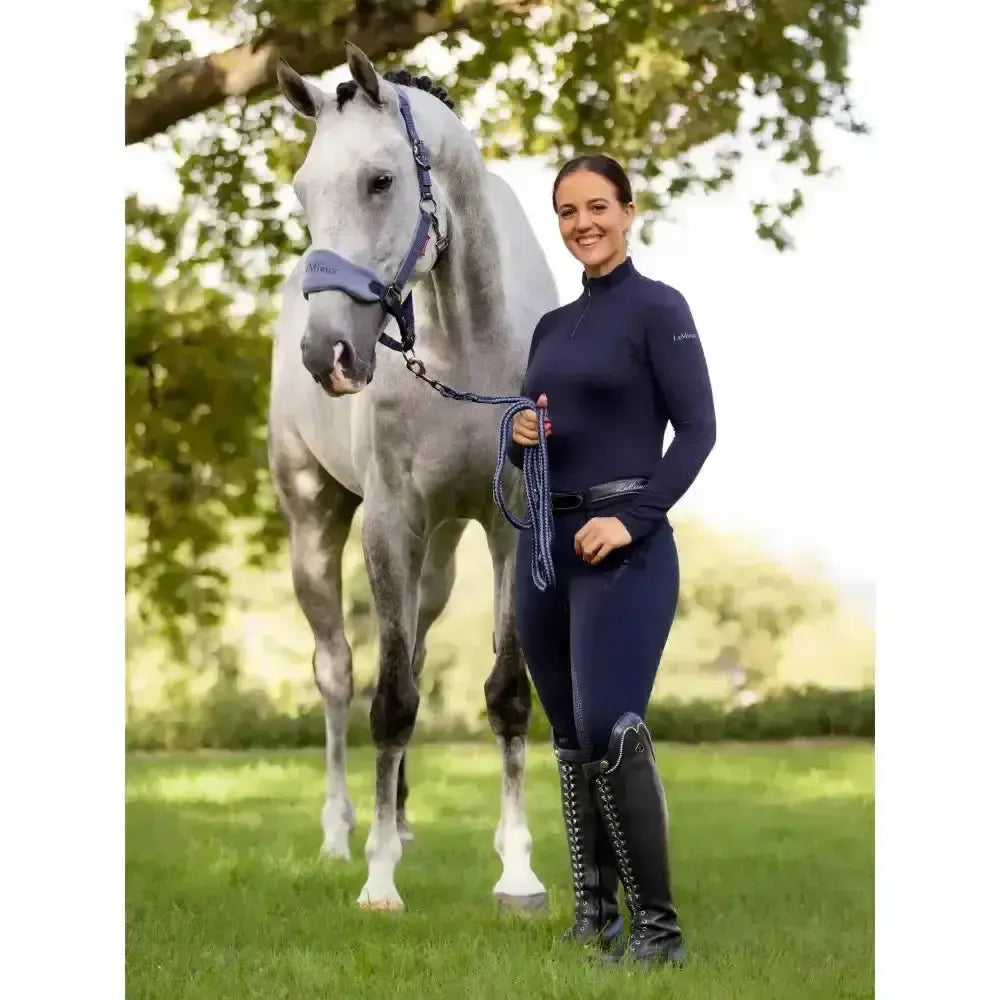 Lemieux Amara II Breech Full Seat Navy-Breeches-Lemieux-8-Horsey Shopping