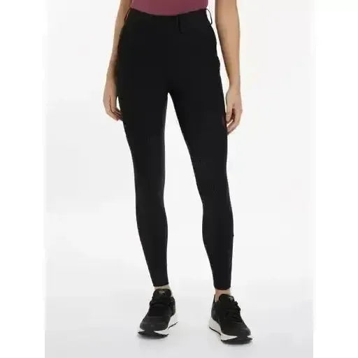 Lemieux Amy Breggings Black-Riding Tights-Lemieux-Black-UK 6-Horsey Shopping