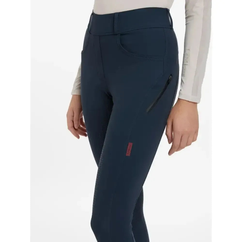 Lemieux Amy Breggings Navy-Riding Tights-Lemieux-Navy-UK 6-Horsey Shopping