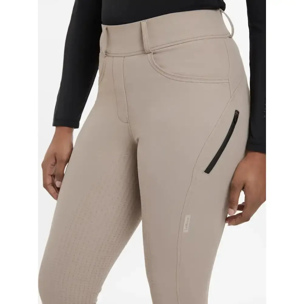 Lemieux Amy Breggings Pecan-Riding Tights-Lemieux-Pecan-UK 6-Horsey Shopping