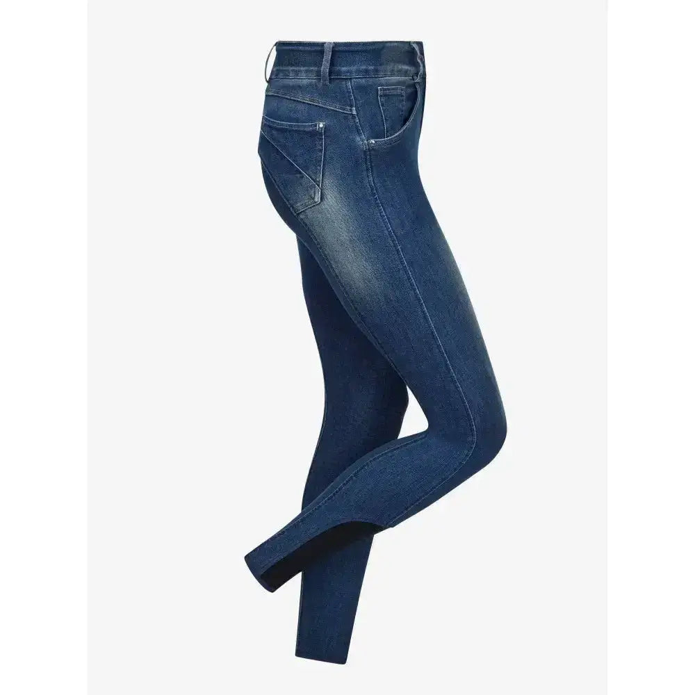 Lemieux Anneka Denim Breech Dark Wash-Riding Tights-Lemieux-6-Horsey Shopping