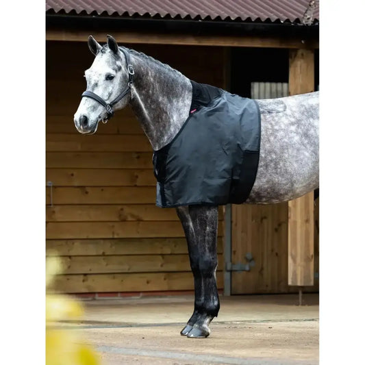 HARRY'S HORSE LYCRA CHEST PROTECTOR WITH HOOD Black | De Kroo Equestrian HARRY'S HORSE LYCRA CHEST PROTECTOR WITH HOOD Black | De Kroo Equestrian