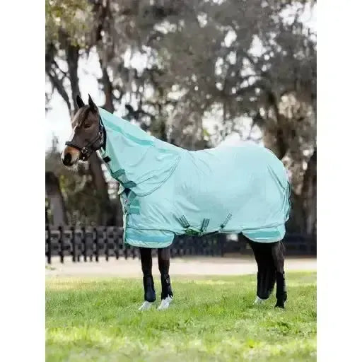 Lemieux Arika Armour-Tek Fly Rug Aqua-Fly Rugs-Lemieux-Aqua-5'3''-Horsey Shopping