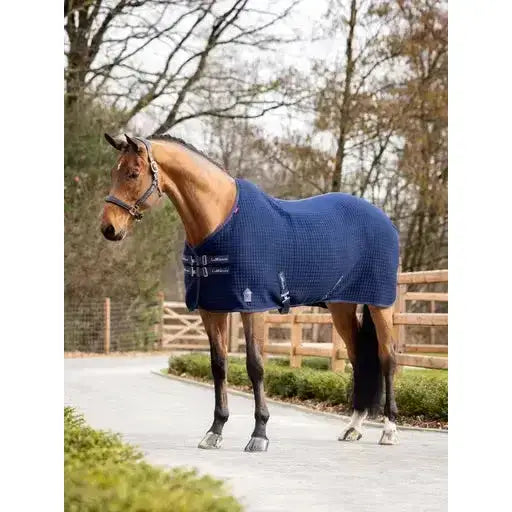 Lemieux Arika Clima-Tek Rug Navy-Cooler Rugs-Lemieux-5'6"-Navy-Horsey Shopping
