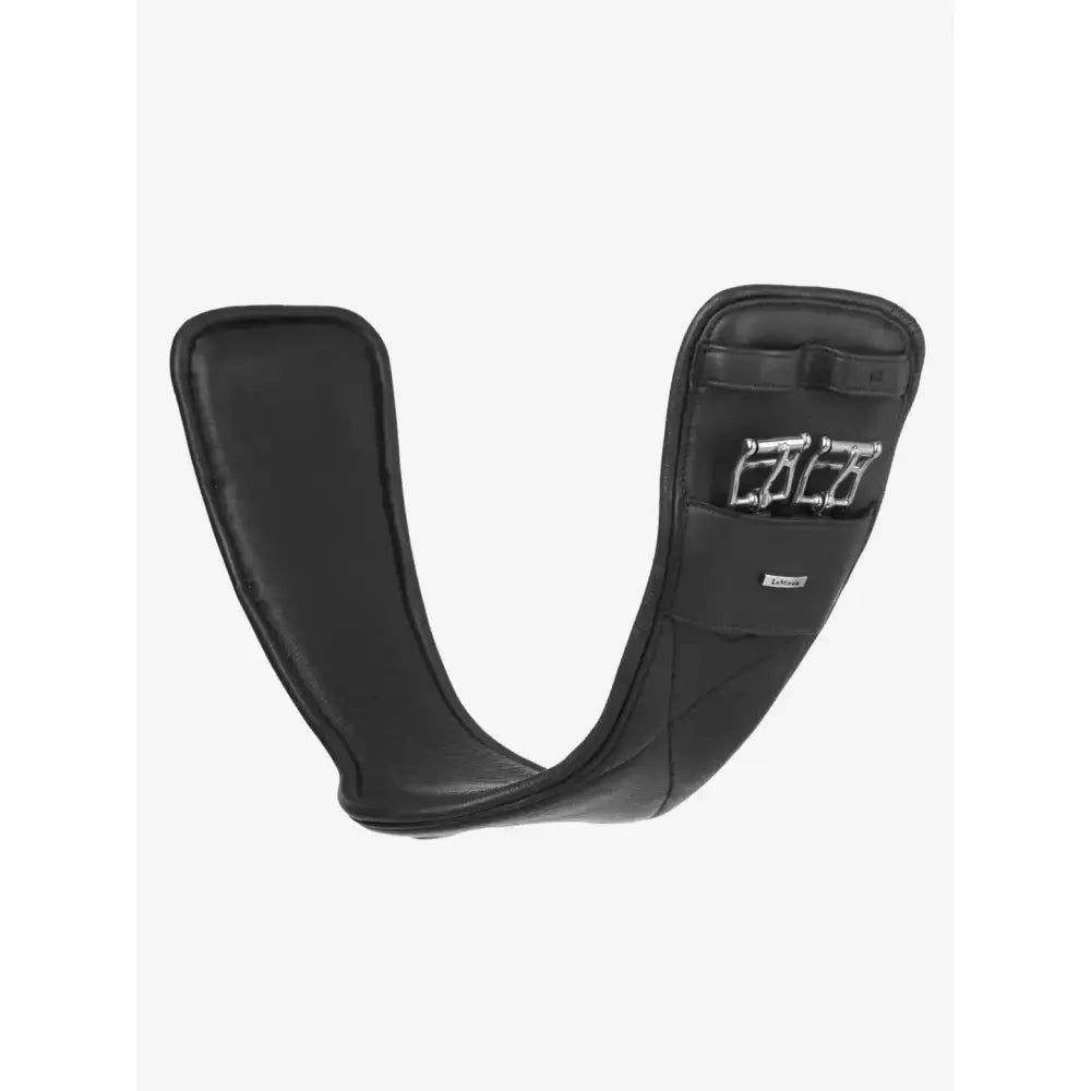 Lemieux Arika Contoured Dressage Girth Black-Dressage Girths-Lemieux-45cm-Black-Horsey Shopping