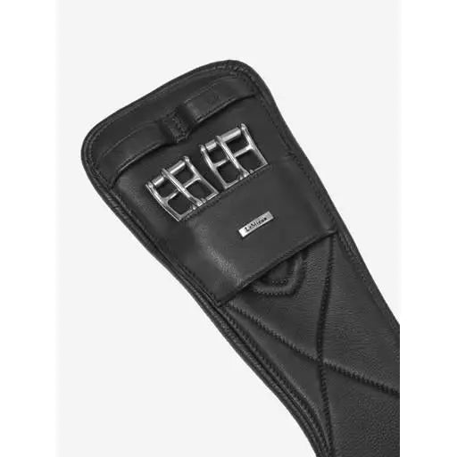 Lemieux Arika Contoured Dressage Girth Black-Dressage Girths-Lemieux-45cm-Black-Horsey Shopping