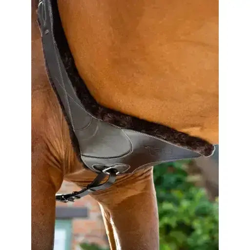 Lemieux Arika Contoured Long Stud Girth Brown-Stud Girths-Lemieux-100cm-Brown-Horsey Shopping