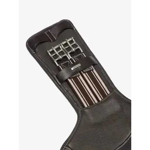 Lemieux Arika Contoured Short Stud Girth Brown-Stud Girths-Lemieux-45cm-Brown-Horsey Shopping