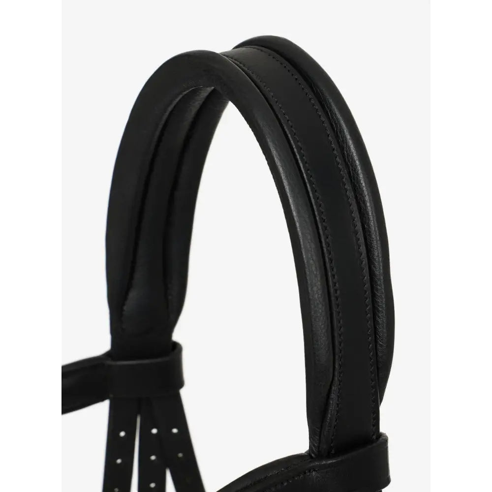 Lemieux Arika Drop Bridle Black/Silver-Drop Noseband Bridles-Lemieux-Pony-Black/Silver-Horsey Shopping