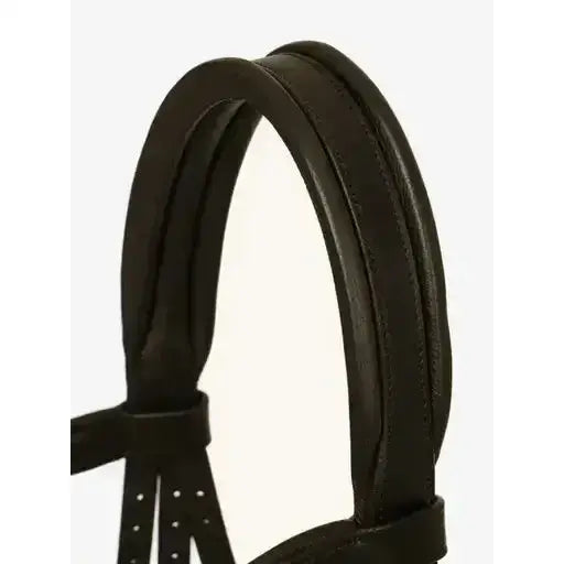 Lemieux Arika Drop Bridle Brown/Silver-Drop Noseband Bridles-Lemieux-Pony-Brown/Silver-Horsey Shopping
