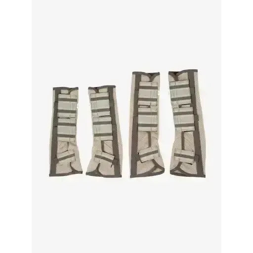 Lemieux Arika Mesh Fly Boots Stone-Turnout Boots-Lemieux-Grey-Pony-Horsey Shopping