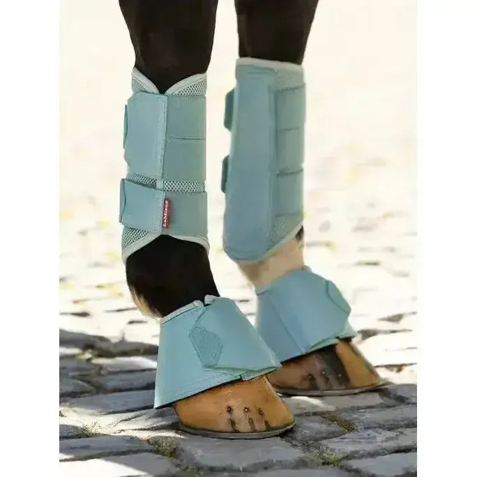 Lemieux Arika Over Reach Boots Aqua-Over Reach Boots-Lemieux-Aqua-Medium-Horsey Shopping