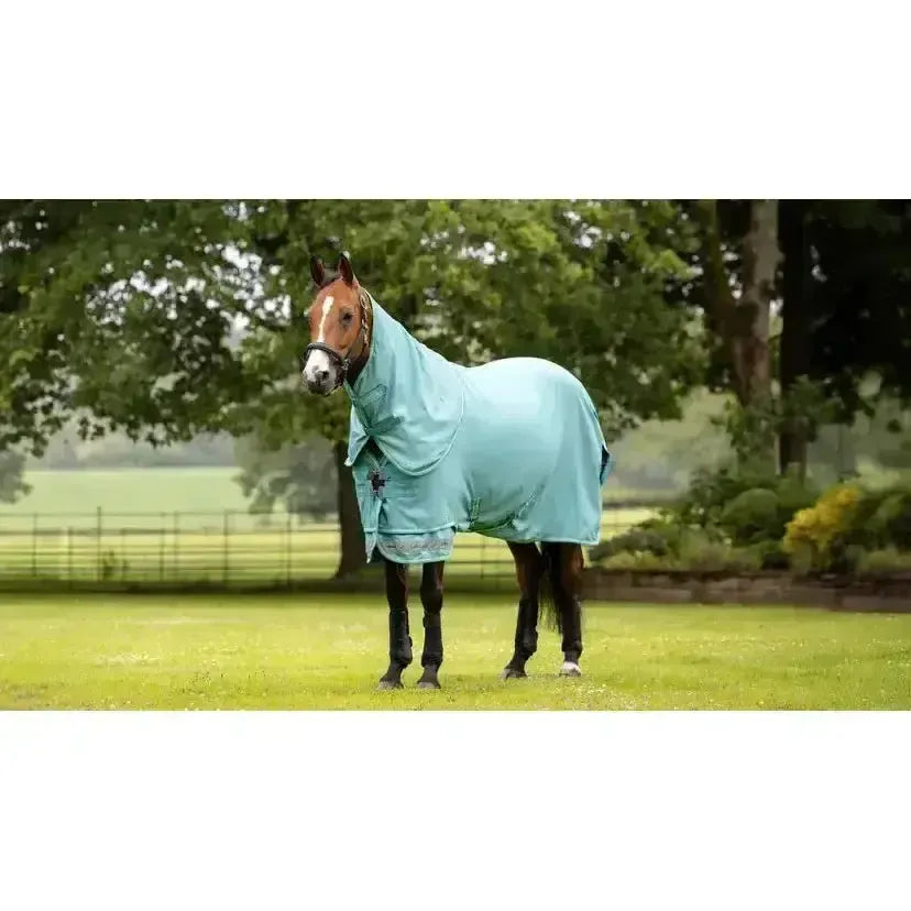 Lemieux Arika Ripstop 0g Turnout Rug Lagoon-Turnout Rugs-Lemieux-Lagoon-5'3"-Horsey Shopping