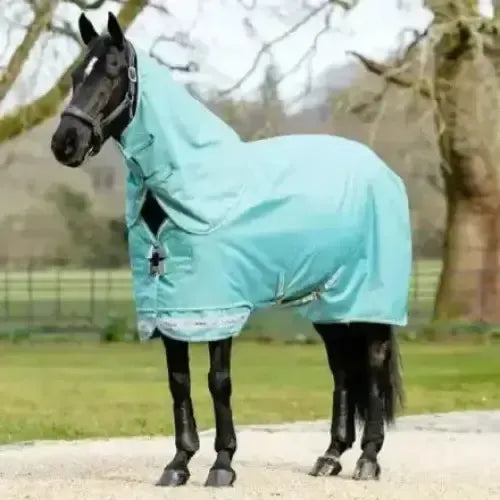 Lemieux Arika Ripstop 50g Turnout Rug Lagoon-Turnout Rugs-Lemieux-Lagoon-5'0"-Horsey Shopping