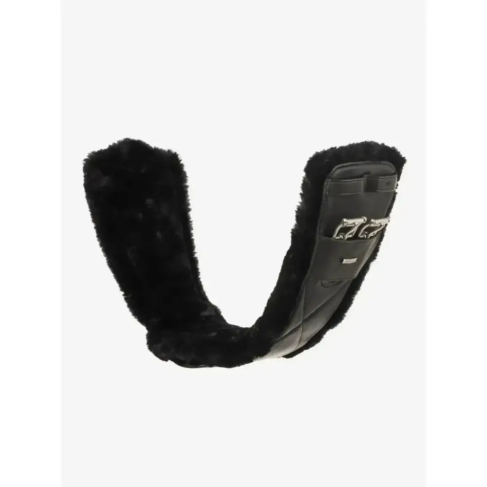 Lemieux Arika Simuwool Contoured Dressage Girth Black-Dressage Girths-Lemieux-60cm-Black-Horsey Shopping