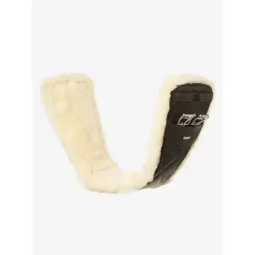 Lemieux Arika Simuwool Contoured Dressage Girth Brown-Dressage Girths-Lemieux-45cm-Brown-Horsey Shopping