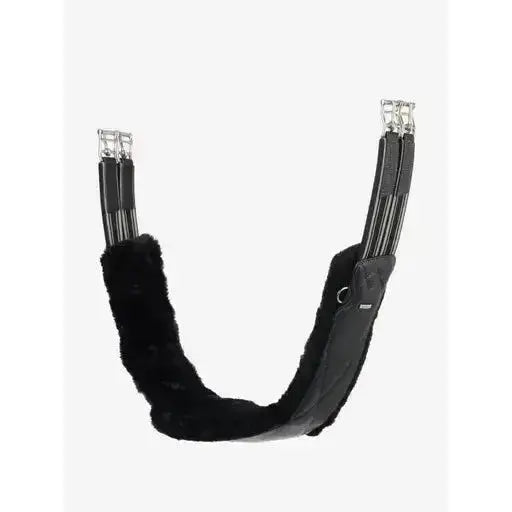 LeMieux Arika Simuwool Contoured Long Girth Black 105cm Black Girths