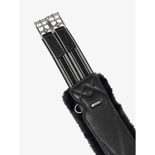 LeMieux Arika Simuwool Contoured Long Girth Black 105cm Black Girths