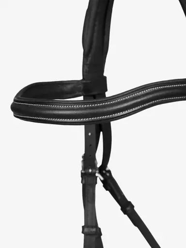 Lemieux Arika Split Noseband Bridle Black-Bridles-Lemieux-Black-Pony-Horsey Shopping
